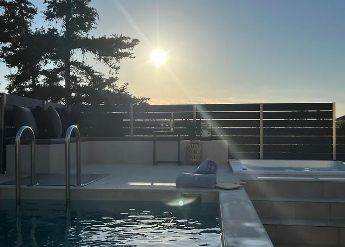 Serene Halkidiki - Cfront Private Pool * Nea Iraklia