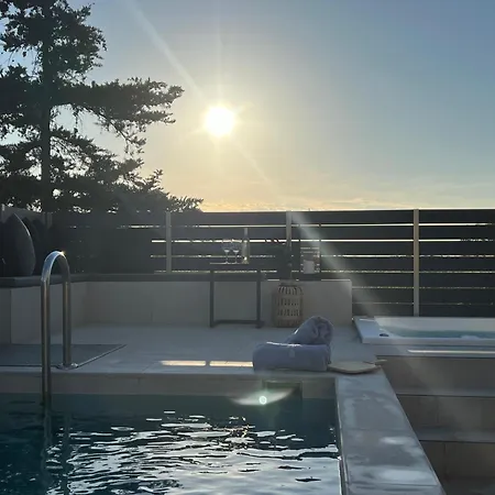 Serene Halkidiki - Cfront Private Pool * Nea Iraklia