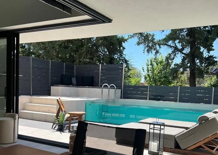 Serene Halkidiki - Cfront Private Pool 빌라